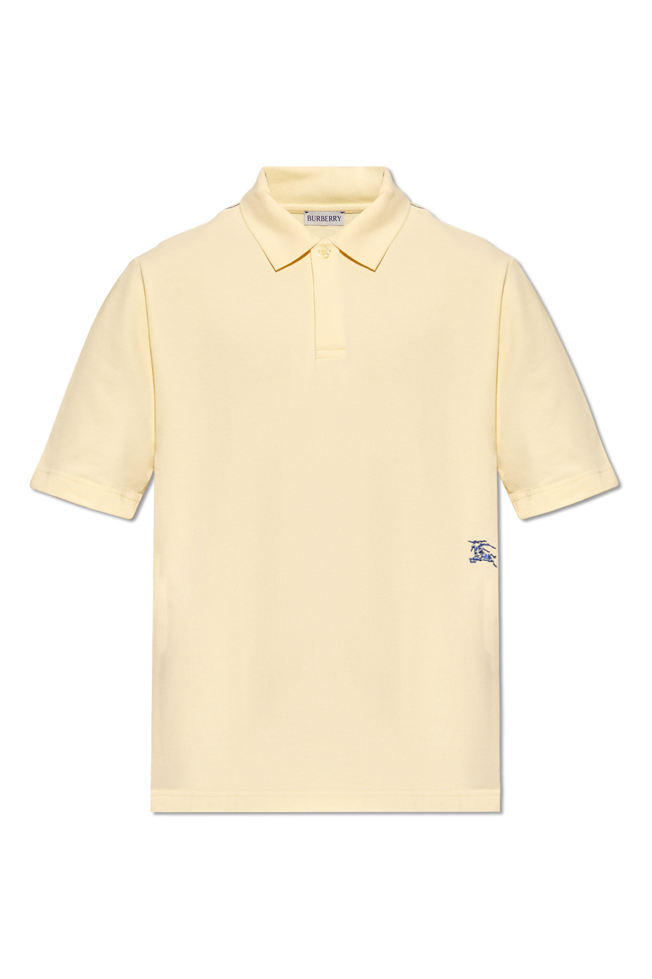 Burberry Logo-embroidered polo shirt