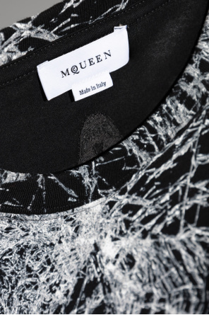 Alexander McQueen T-shirt z nadrukiem