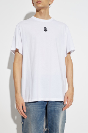 Alexander McQueen T-shirt z logo