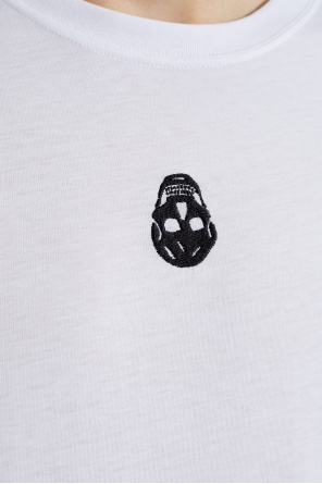 Alexander McQueen T-shirt z logo