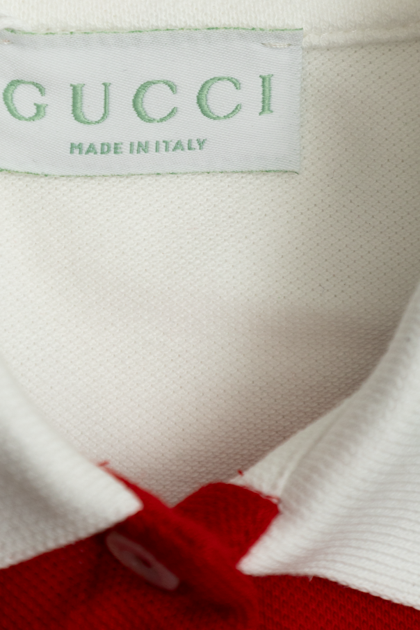 Gucci Kids Baumwoll-Poloshirt