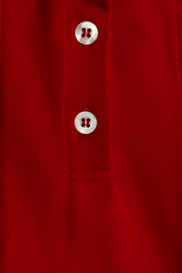 Gucci Kids Baumwoll-Poloshirt