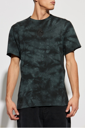 Alexander McQueen T-shirt with Tie dye effect