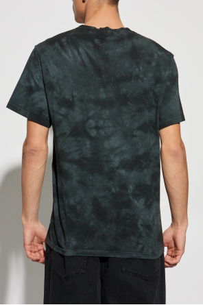 Alexander McQueen T-shirt with Tie dye effect