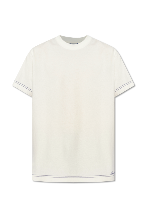 Burberry T-shirt z naszywką