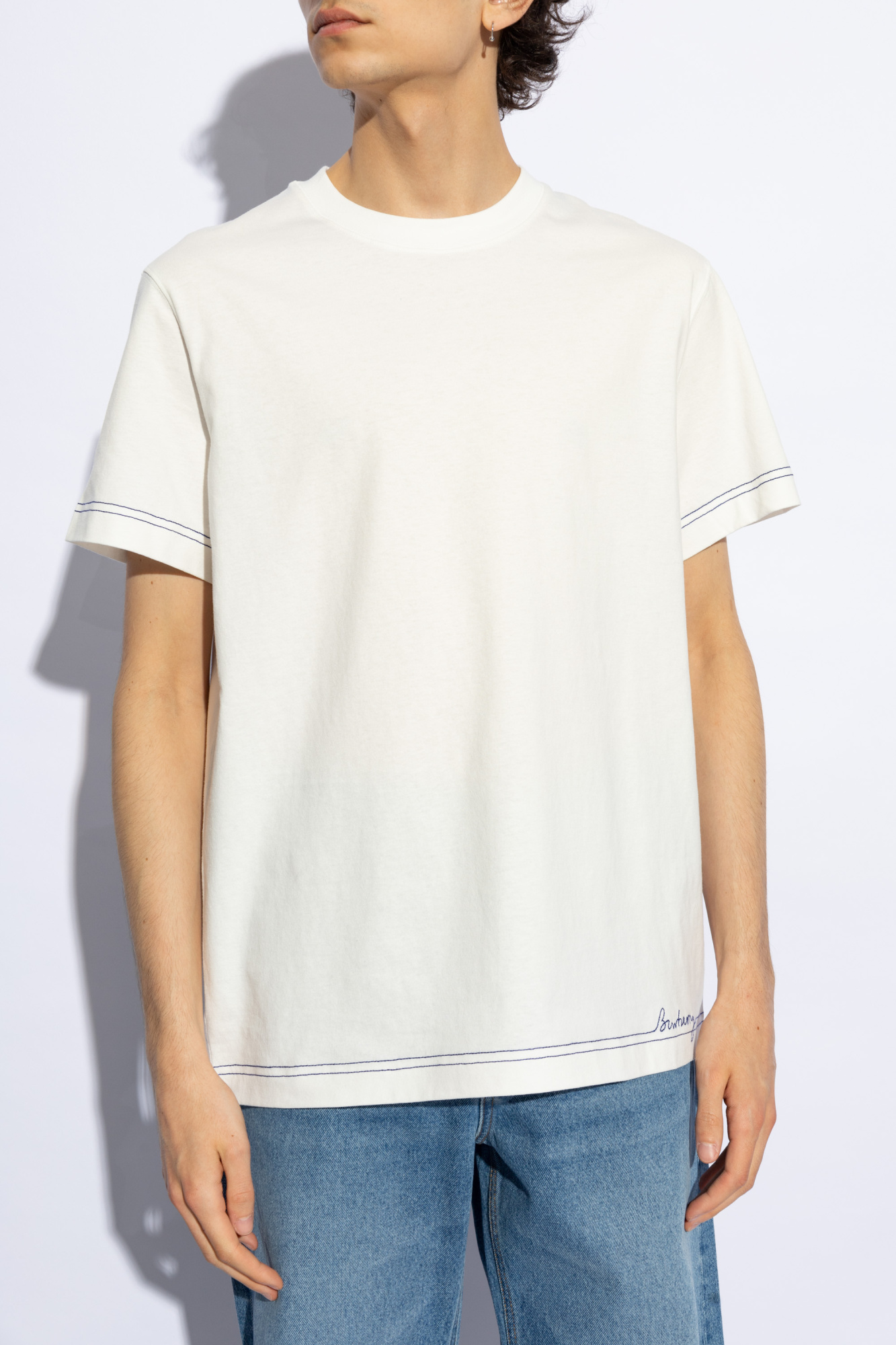 Burberry T-shirt with a patch