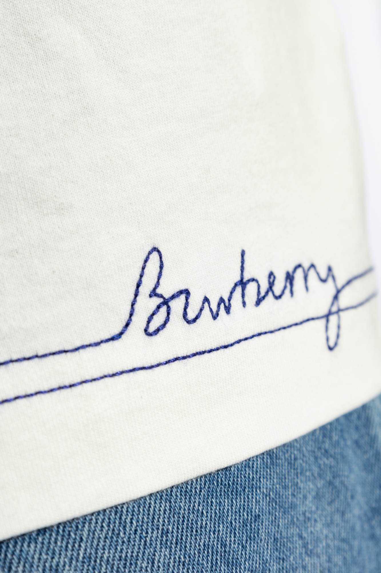 Burberry T-shirt with a patch