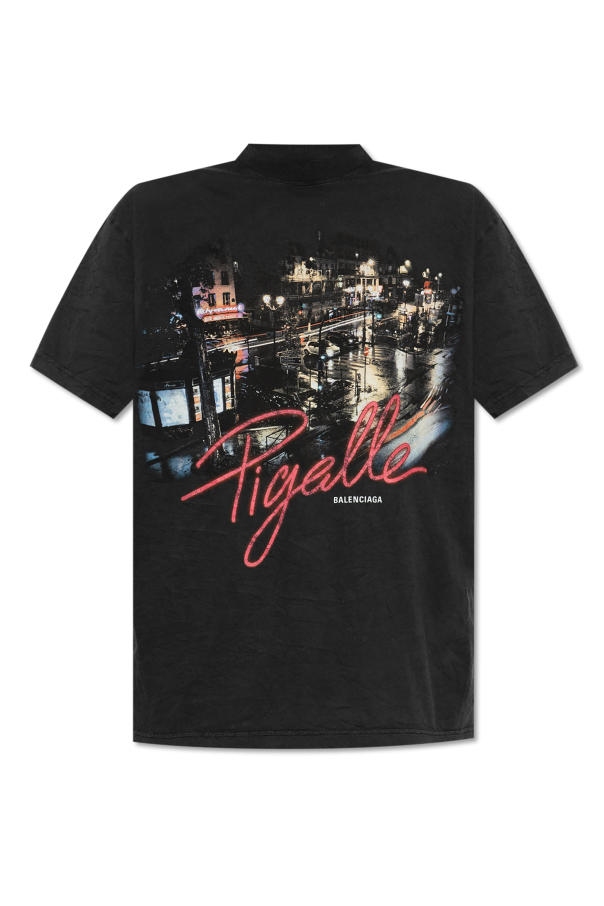 T-shirt with print od Balenciaga