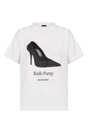 T-shirt with print od Balenciaga