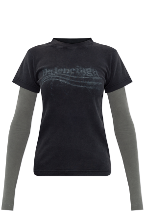 Top mit langen Ärmeln