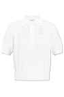 Burberry WHITE Polo with logo