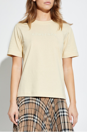 Burberry T-shirt z logo