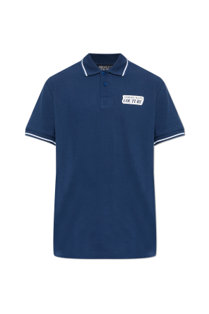 Polo with printed logo