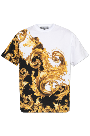 T-shirt with "barocco" print