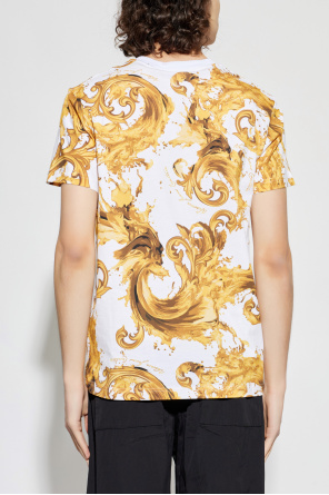 Versace Jeans Couture T-shirt with `barocco` pattern