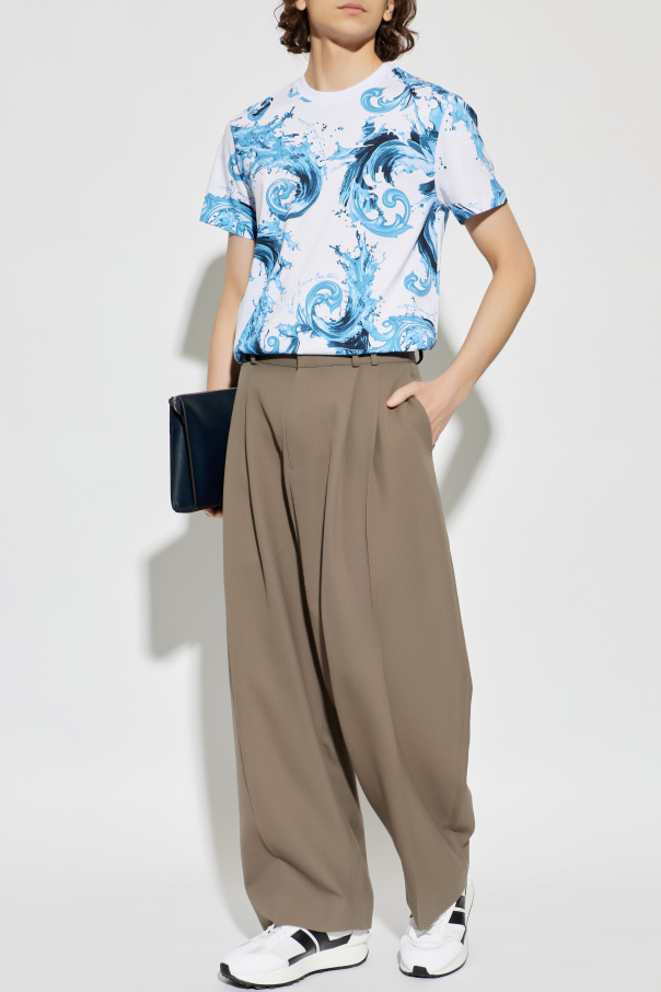 Versace Jeans Couture T-Shirt mit "barocco"-Muster