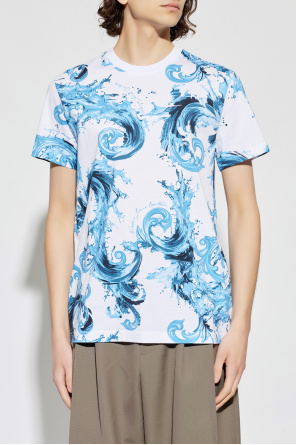 Versace Jeans Couture T-Shirt mit "barocco"-Muster