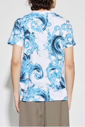 Versace Jeans Couture T-Shirt mit "barocco"-Muster