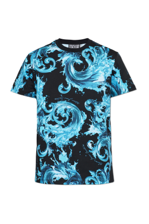 T-shirt with 'barocco' print