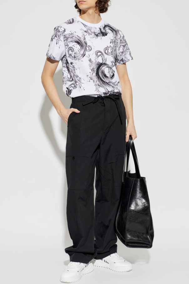 Versace Jeans Couture T-shirt with 'barocco' pattern