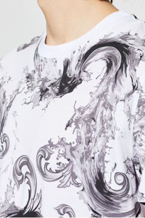 Versace Jeans Couture T-shirt with 'barocco' pattern