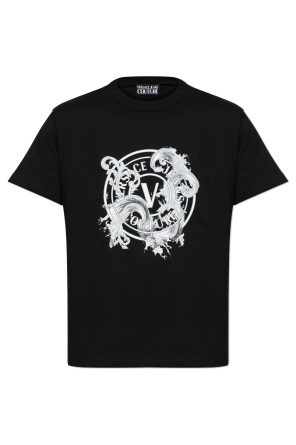Camiseta con estampado de logo