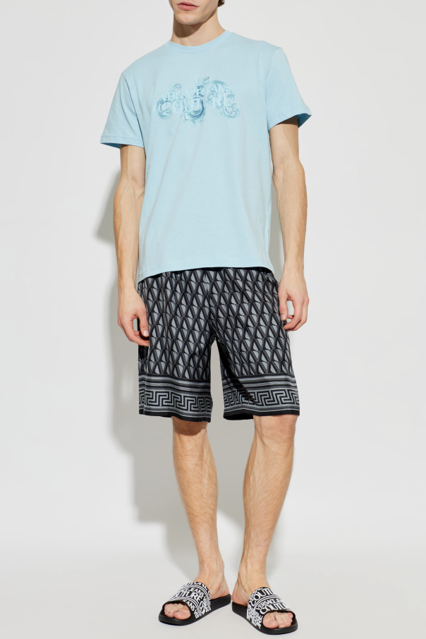 Versace Jeans Couture T-shirt z nadrukiem