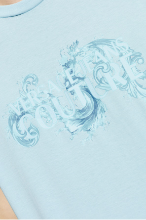 Versace Jeans Couture T-shirt z nadrukiem