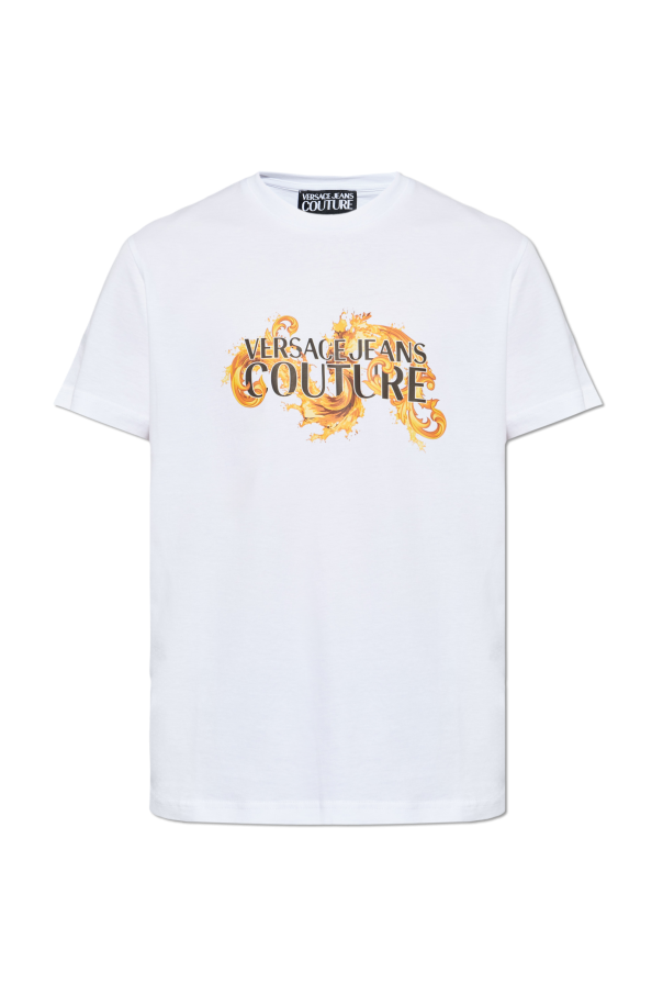 T-shirt with print od Versace Jeans Couture