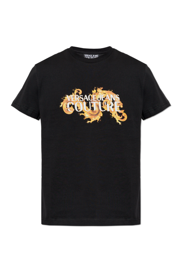 T-shirt with print od Versace Jeans Couture