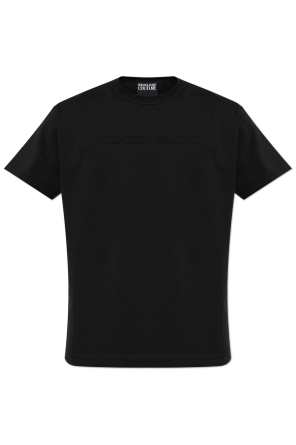 Camiseta con logo en relieve