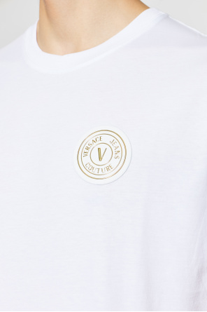 Versace Jeans Couture T-shirt with logo patch