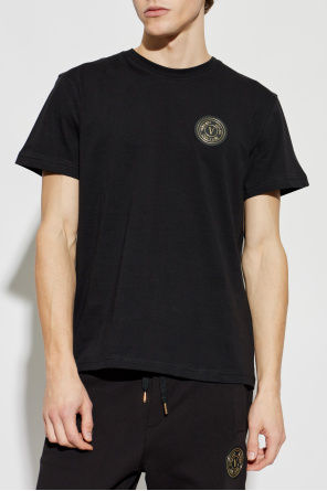 Versace Jeans Couture T-shirt with logo patch