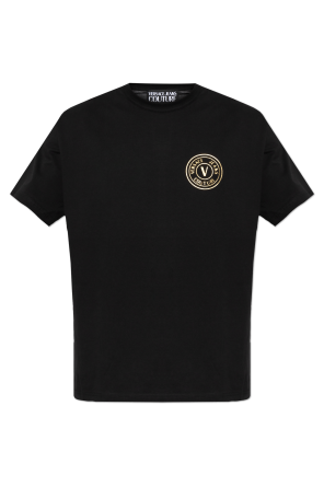 T-shirt with printed logo