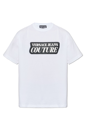 T-shirt with printed logo