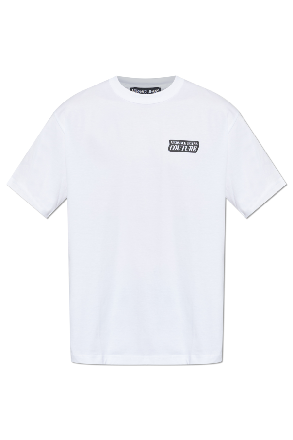 T-shirt with logo od Versace Jeans Couture