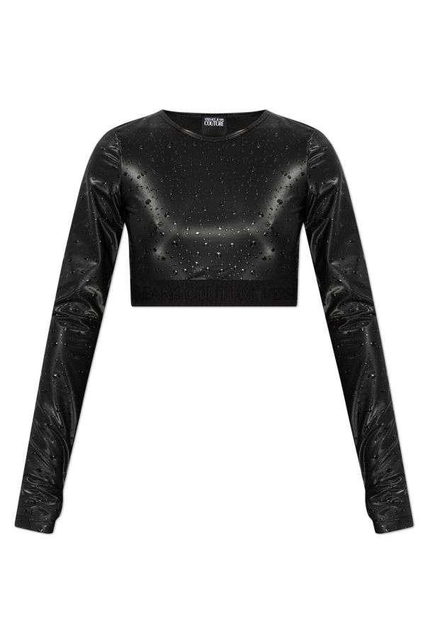 Versace Jeans Couture Top with water droplet print