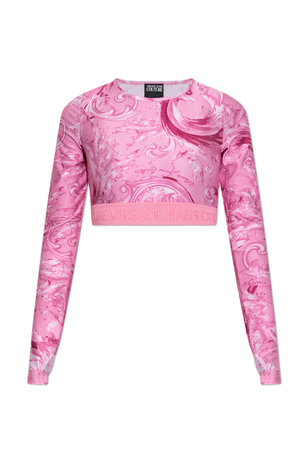 Short top with long sleeves od Versace Jeans Couture