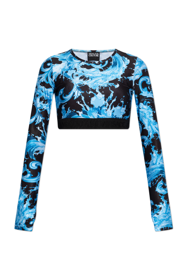 Short top with long sleeves od Versace Jeans Couture