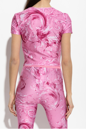 Versace Jeans Couture Top o dopasowanym kroju