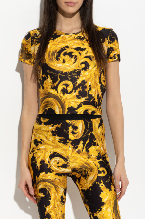 Versace Jeans Couture Top mit "barocco"-Muster