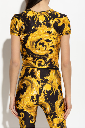 Versace Jeans Couture Top mit "barocco"-Muster