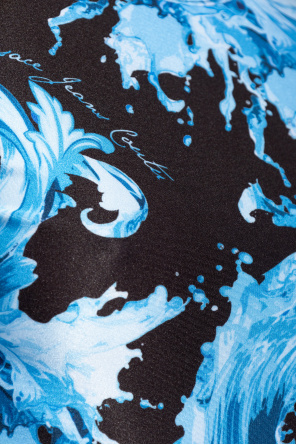 Versace Jeans Couture Top de corte ajustado