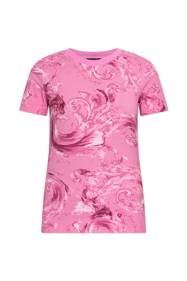 T-shirt with 'barocco' pattern od Versace Jeans Couture