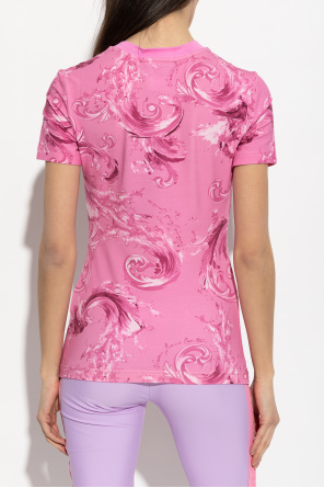 Versace Jeans Couture T-shirt ze wzorem `barocco`