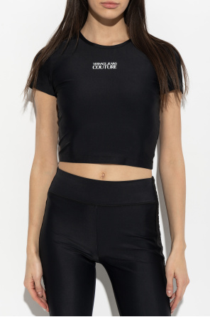 Versace Jeans Couture Top de corte entallado