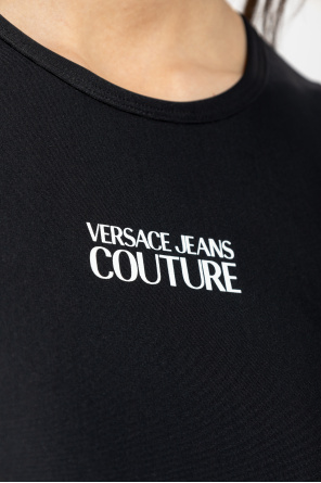 Versace Jeans Couture Top de corte entallado