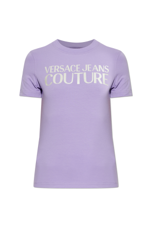 T-shirt with printed logo