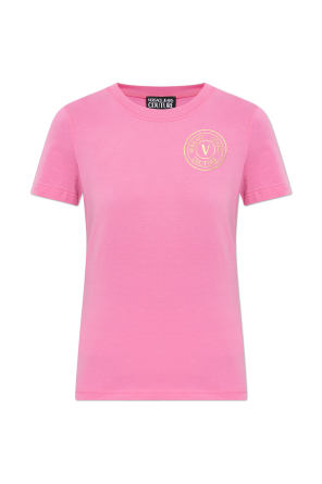 T-shirt z nadrukowanym logo