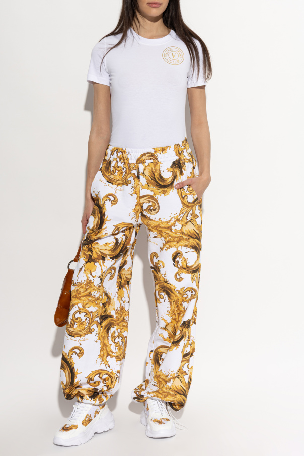 Versace Jeans Couture Top with printed logo